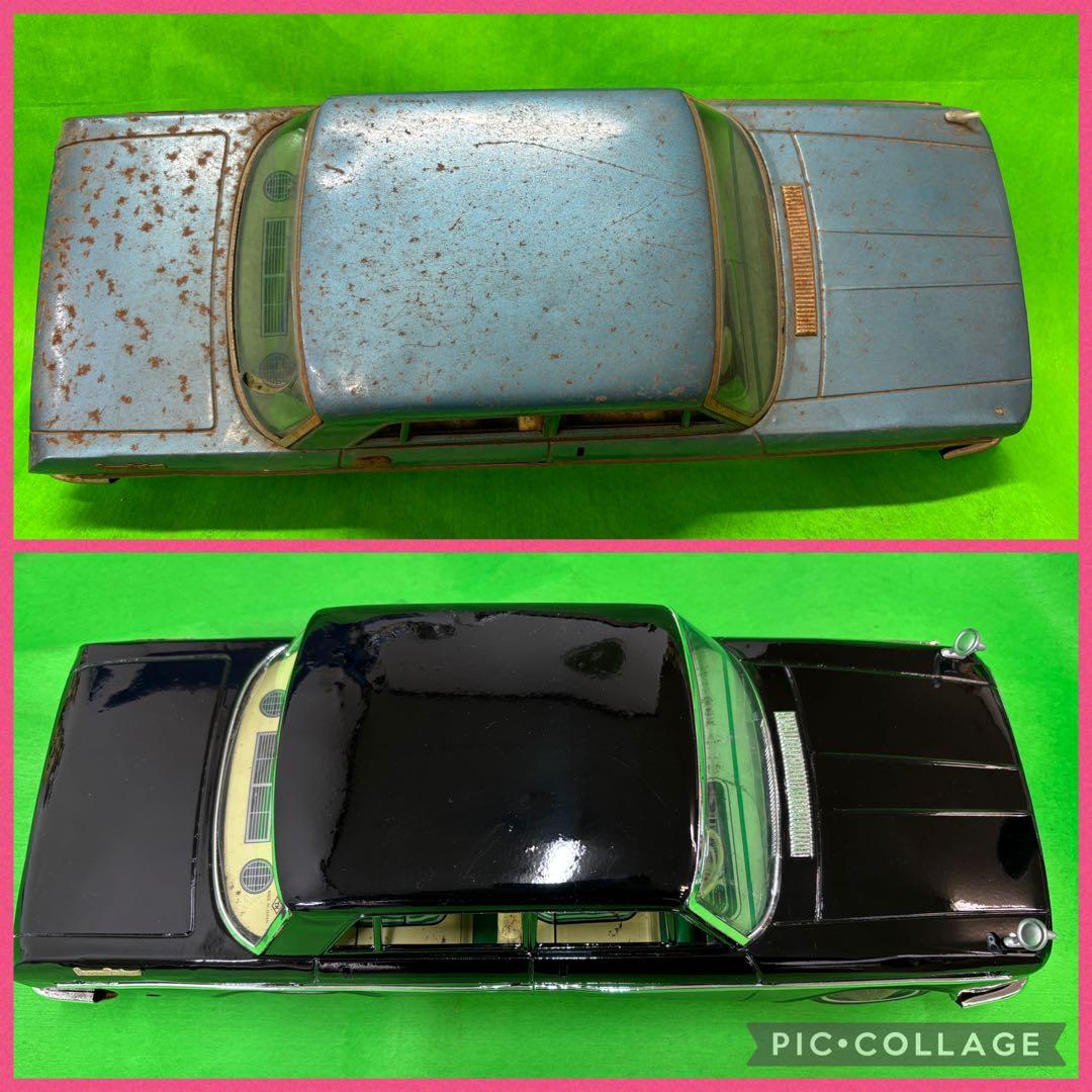 ★野村トーイ★クラウンブリキ★ビッグサイズ47㎝★板金塗装レストア★