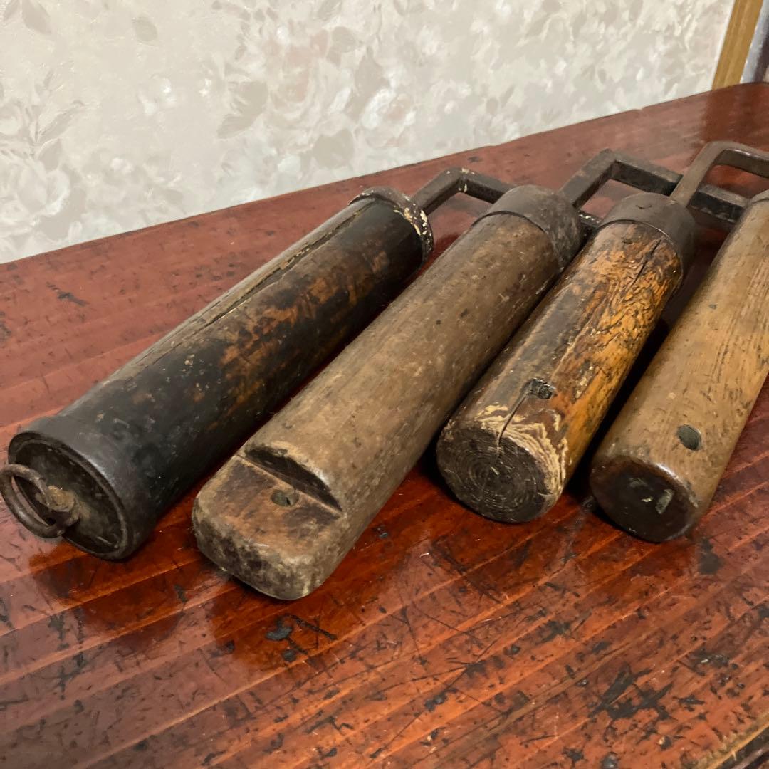 古い蔵戸の「落とし鍵」各種10点