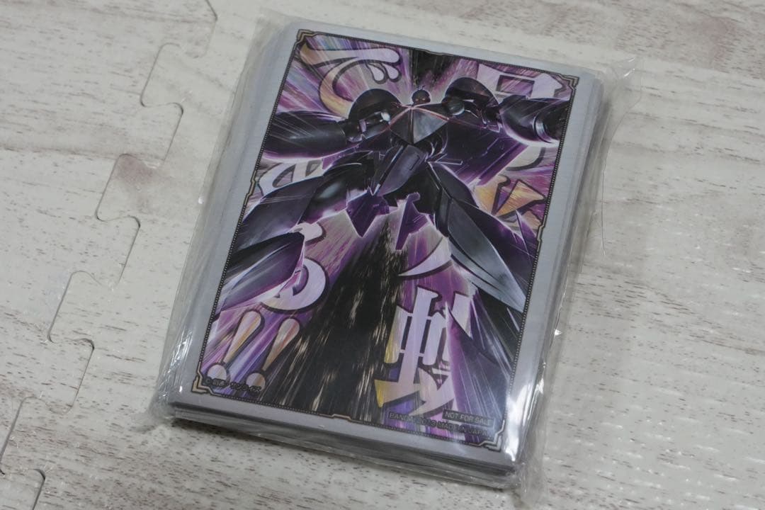 新品未開封 ガンダムウォーネグザ スリーブ ターンX 月光蝶である