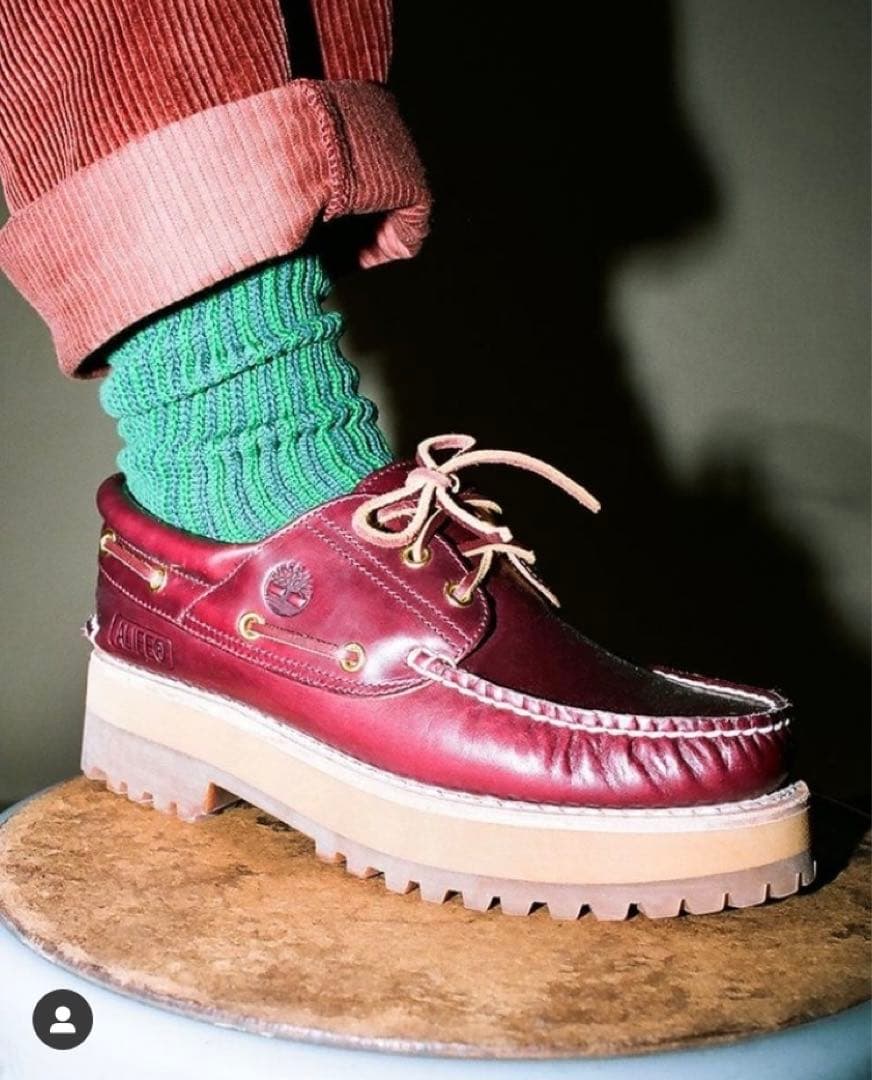 Timberland × A LIFE NY コラボ デッキシューズ