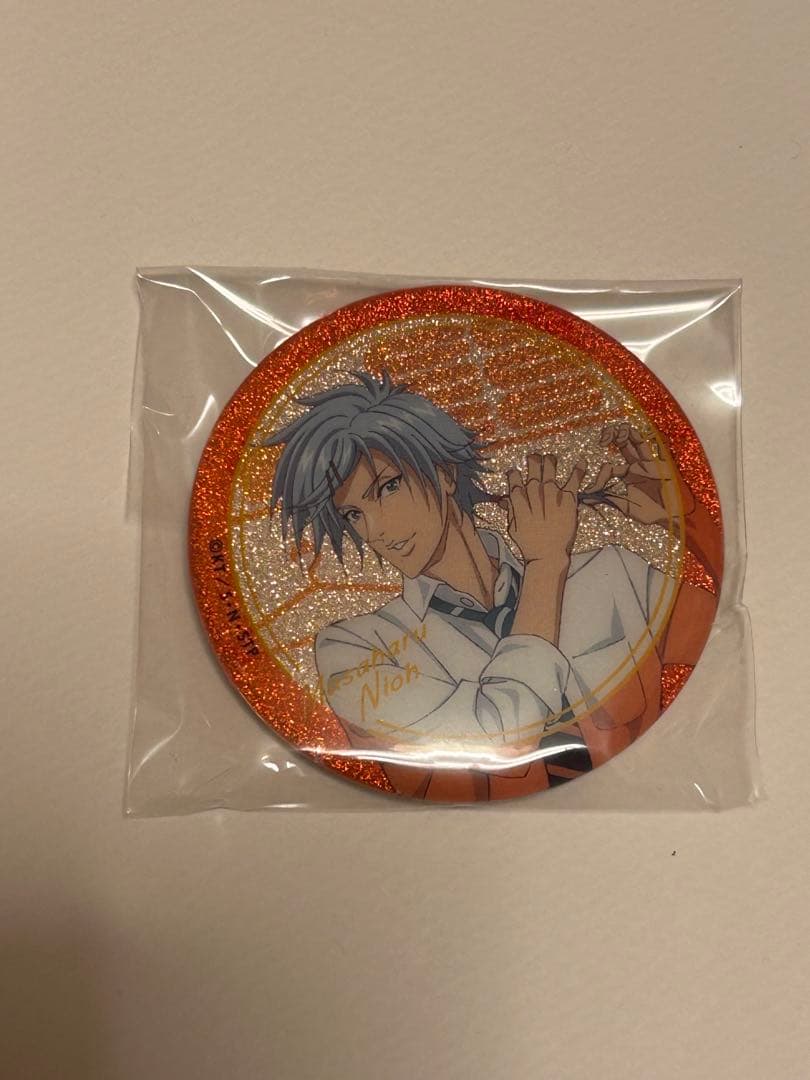 テニスの王子様 テニプリ ヘアセット グリッター 缶バッジ 仁王 雅治