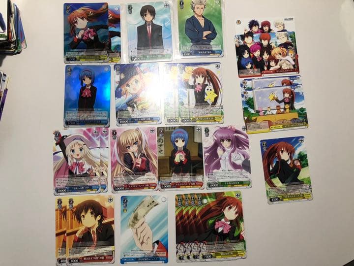 ヴァイスシュヴァルツ リトルバスターズ デッキ＋パーツ