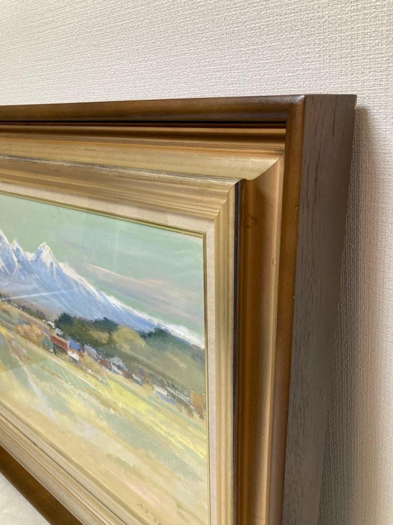 八ヶ岳遠望』☆樽見盛衛☆元流形社顧問☆M12号☆