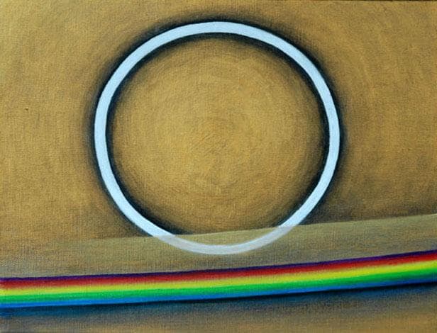 油絵 菅家令子 絵 絵画インテリア額付(銀) F3-G142023 風景祈り希望