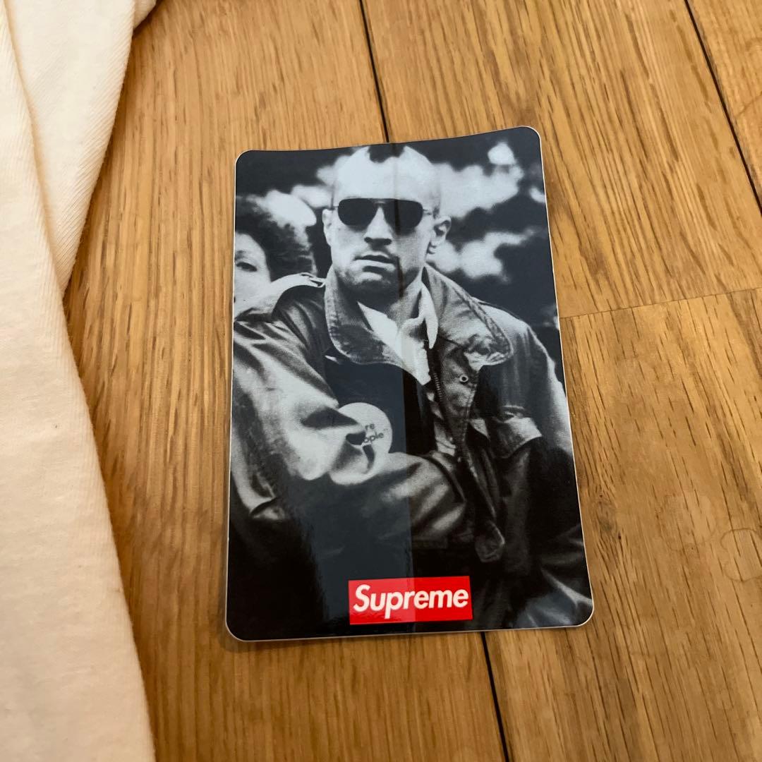 Supreme taxi driver 2014 20周年ベージュ ステッカー