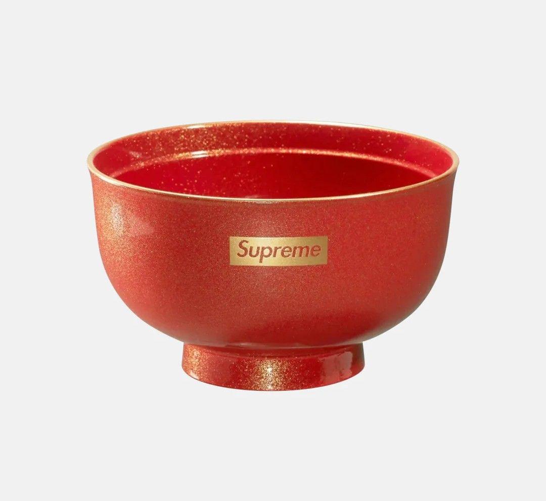 新品未開封 23FW Supreme Zoni Glitter Bowl Red