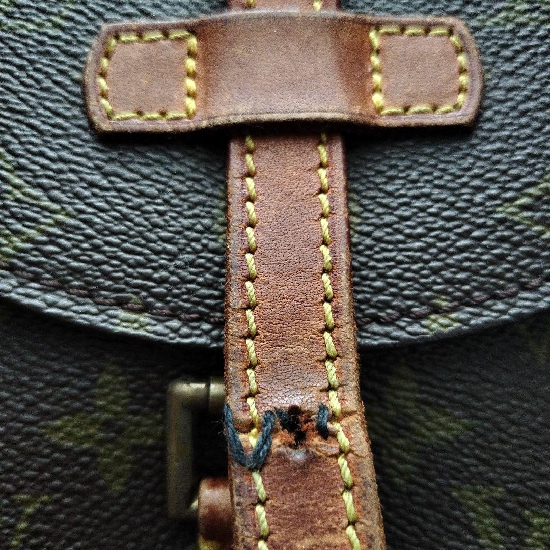 訳あり　ルイヴィトン モノグラム ショルダーバッグ　シャンティ　ヴィンテージ