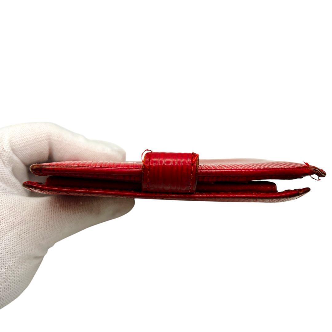 Louis Vuitton エピ レッド レディース 折財布 7101 ルイヴィトン