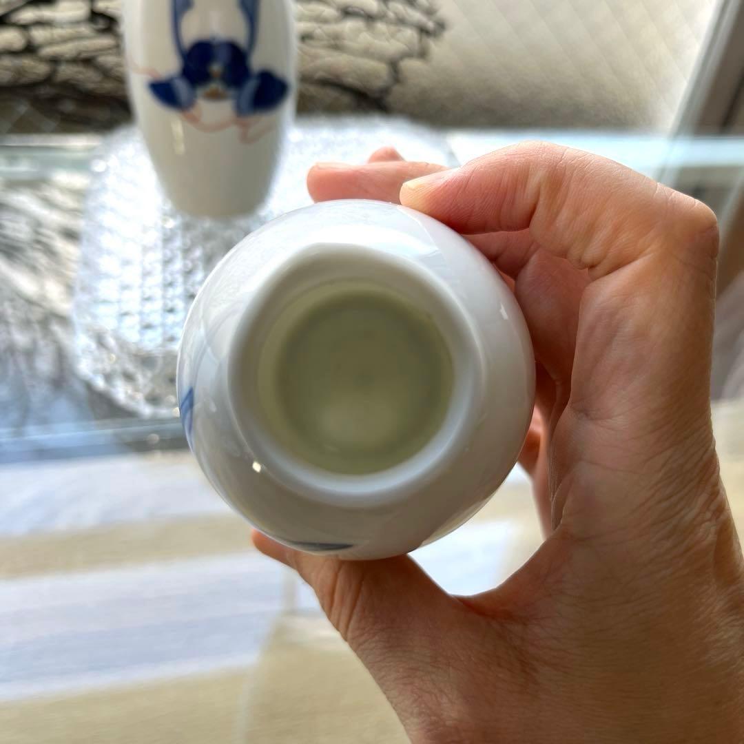 骨董　有田焼　宮内庁御用達　オールド香蘭社　兜柄　徳利２本　盃２客　４点