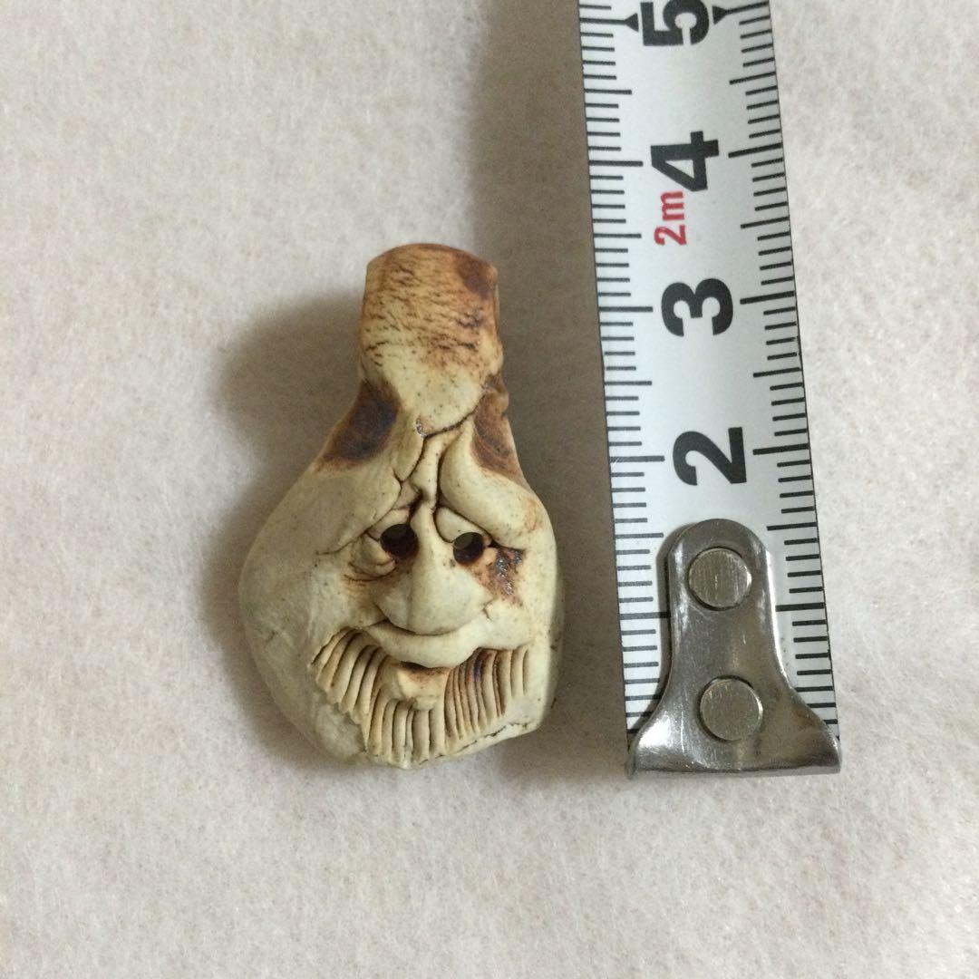 呪物 御守り 顔 ペンダントヘッド