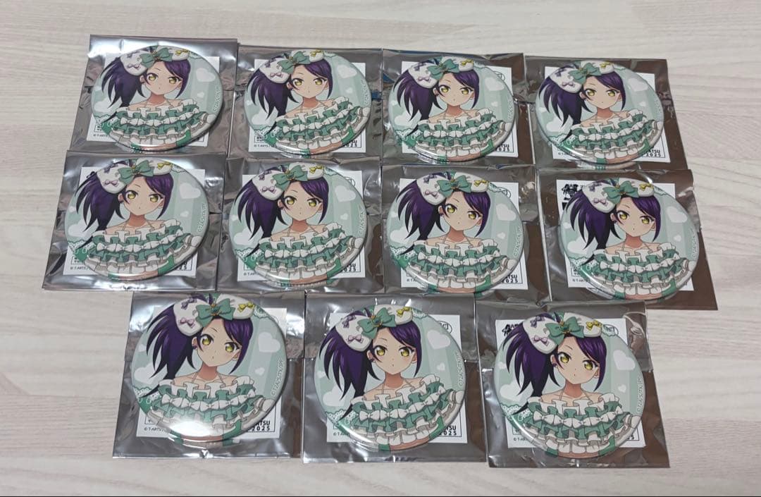 プリパラ さんくす ハッピーリボンコーデ 東堂シオン 缶バッジ 11点