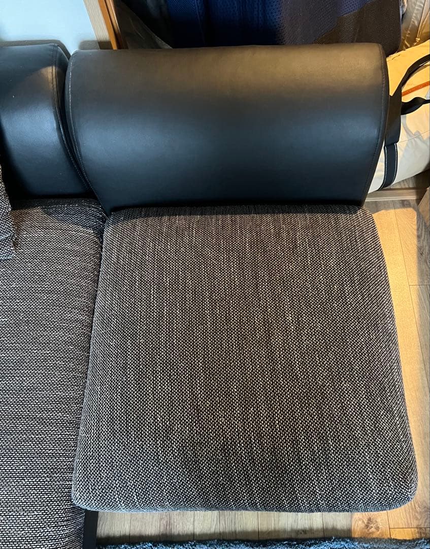 WATANABEカウチソファ 4人掛け LOWYA ハイバック 直接手渡し