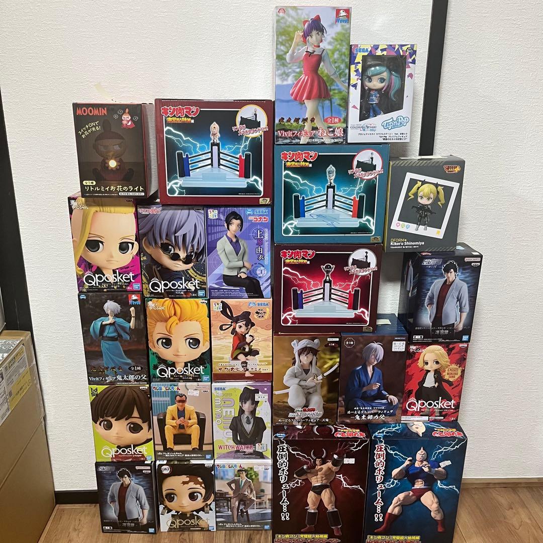 25体のフィギュアまとめ売り FIG]座る 鬼滅の刃 25体セット 完成品 フィギュア 奇譚クラブ 【買取