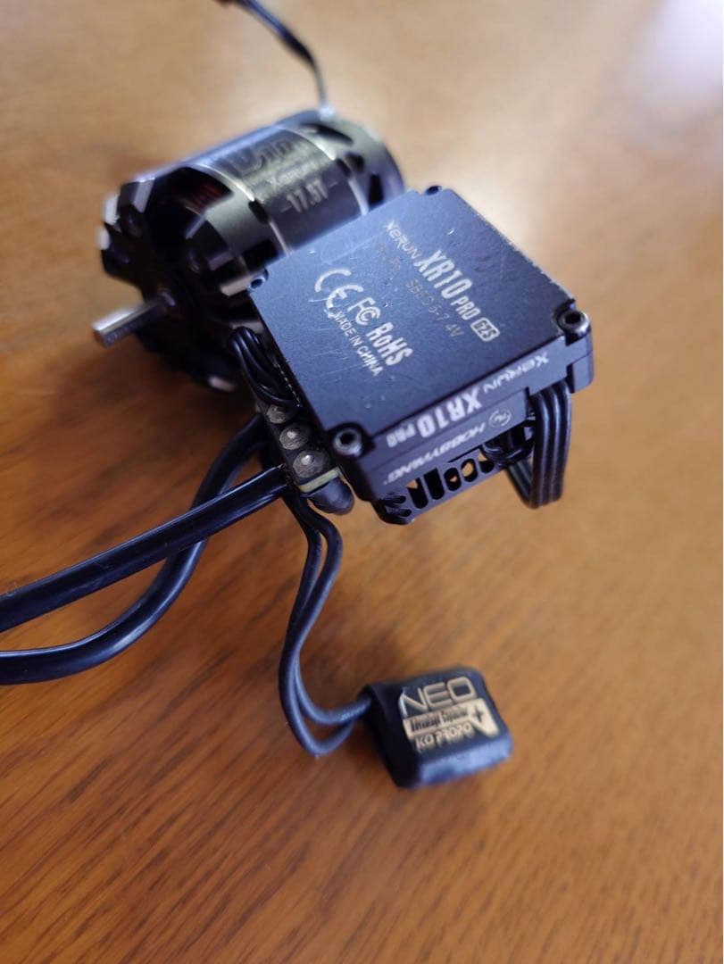 ホビーウイング ESC G2S 17.5 G4 チタンローター KOキャパシタ - メルカリ