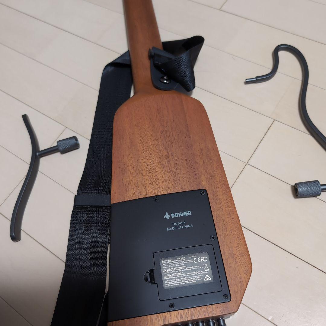 Donner HUSH-X エレキギター