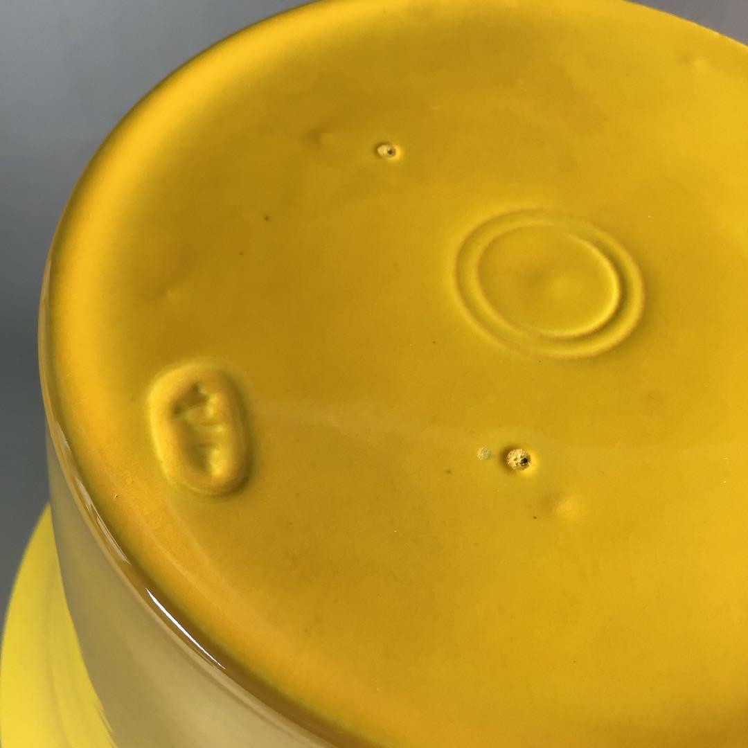 R746 水指 『膳所焼』『陽炎園造』『久田宗也 箱書』『交趾写末広