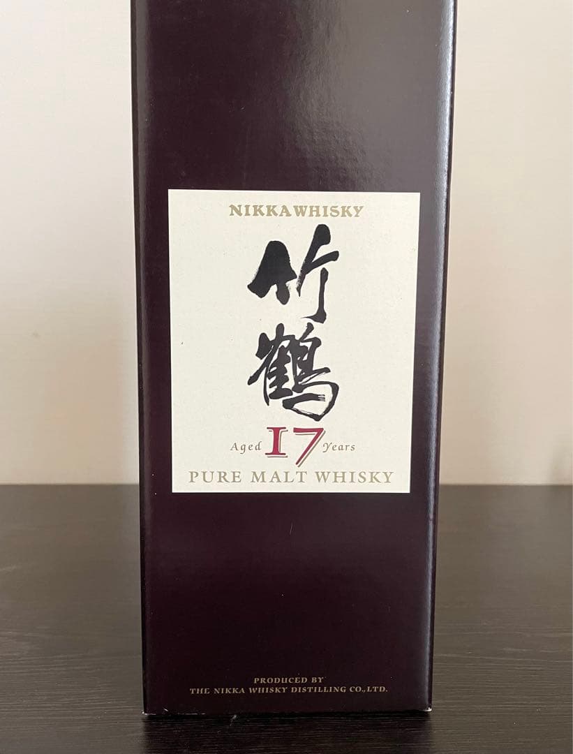 タイームセール 竹鶴 17年 700ml 43% 専用箱 ピュアモルト ニッカ