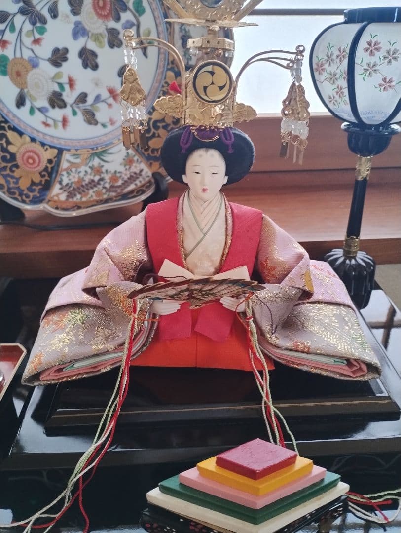 秀月　三段飾り雛人形セット