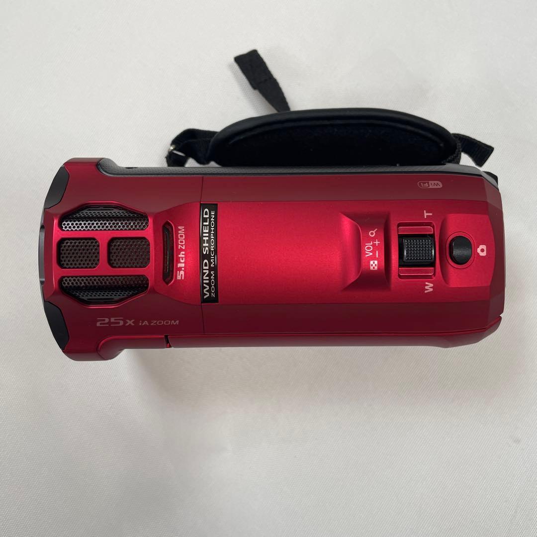【未使用級】Panasonic 4Kビデオカメラ　HC-VX992M レッド