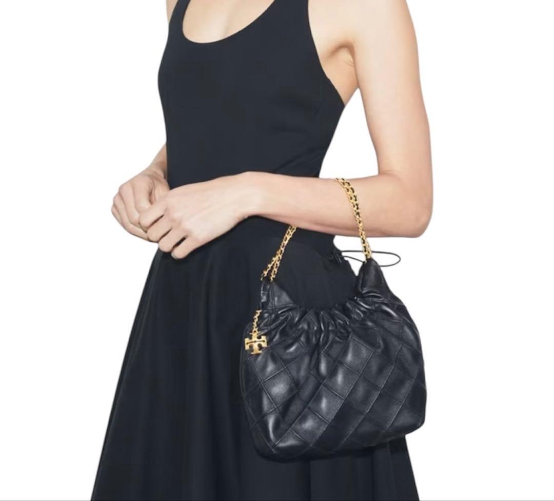 【大人気♡ショッパー付】トリーバーチ ミニ フレミング ホーボーバッグ バッグ