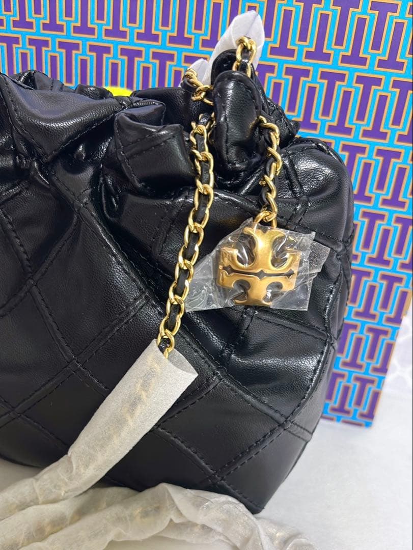 【大人気♡ショッパー付】トリーバーチ ミニ フレミング ホーボーバッグ バッグ