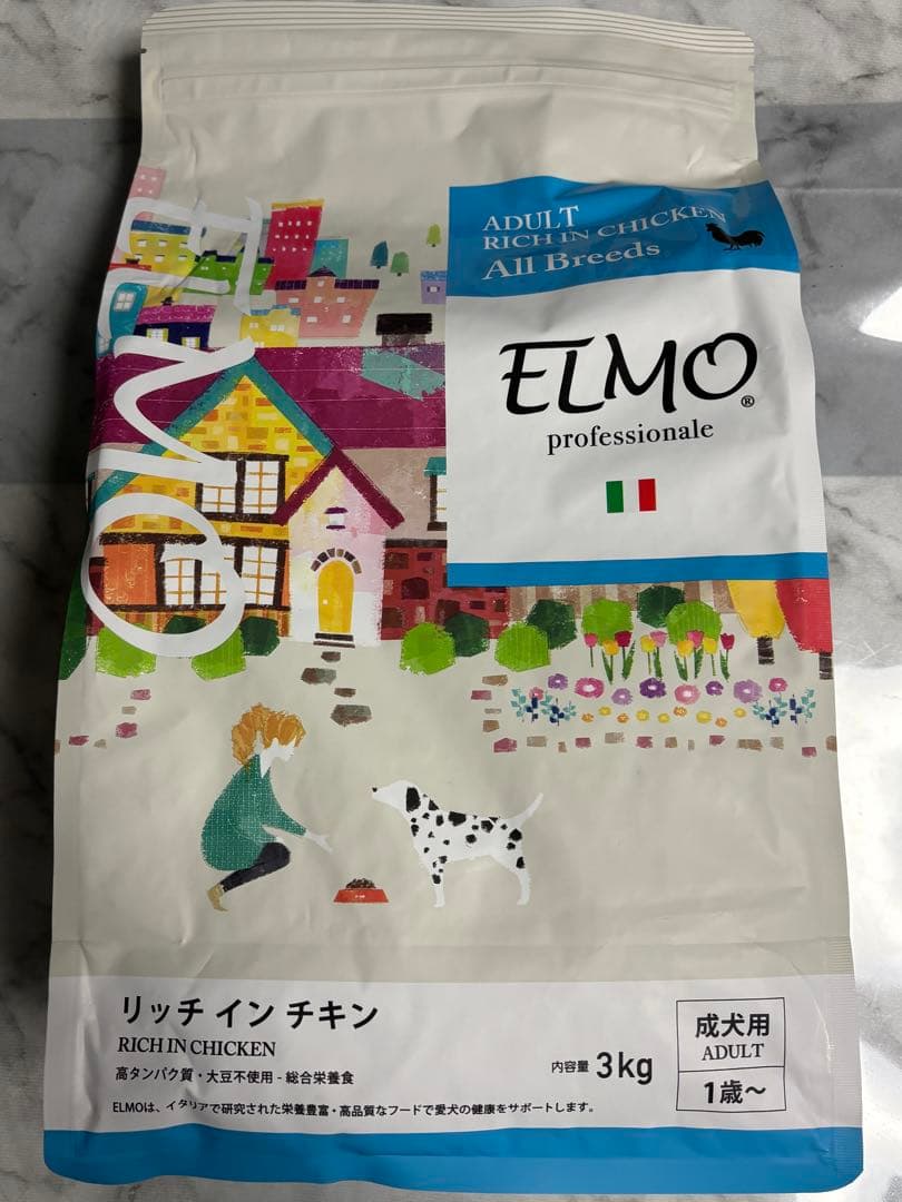 格安】ELMO ドライフード リッチインチキン 3kg - メルカリ