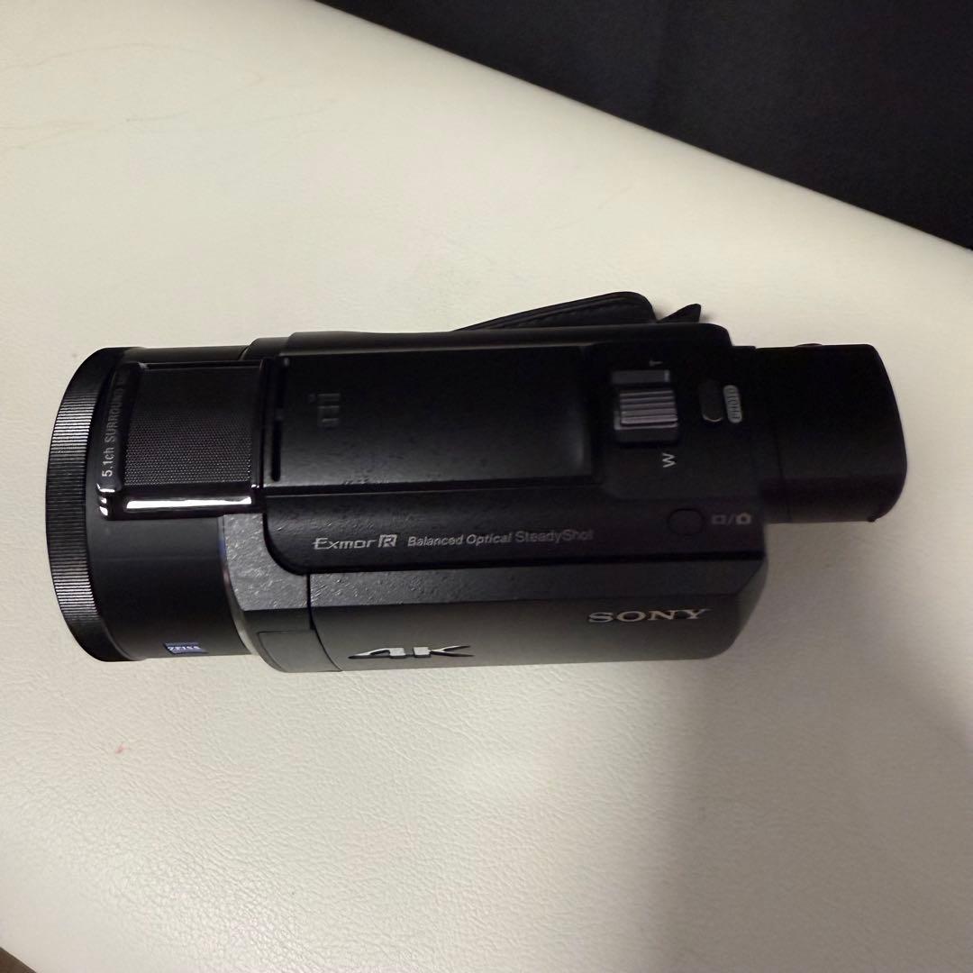 美品 SONY FDR-AX55 ビデオカメラ 4K ほぼ未使用　ソニー