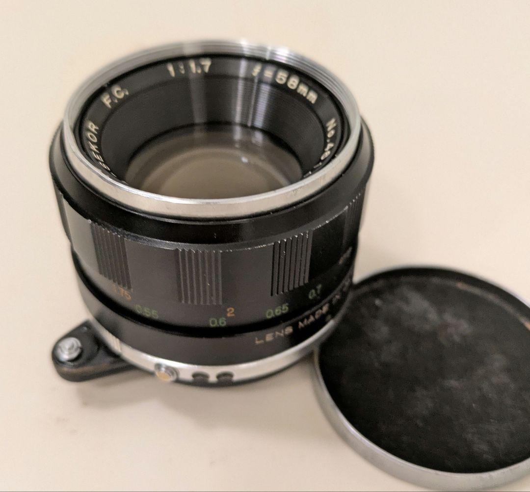 MAMIYA-SEKOR F.C. 58mm F1.7 EXAKTAマウント