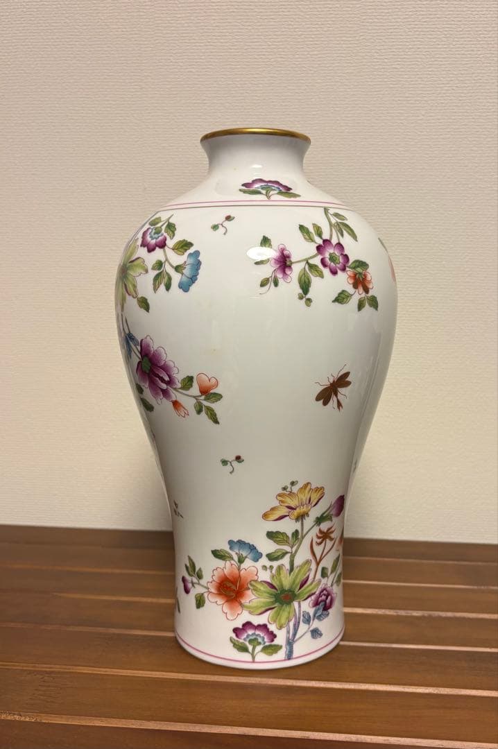 ジノリ1735 フラワーベース　花瓶　 グランデューカ