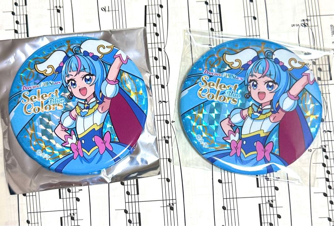 プリキュア セレカラ select colors 缶バッジ ソラ キュアスカイ