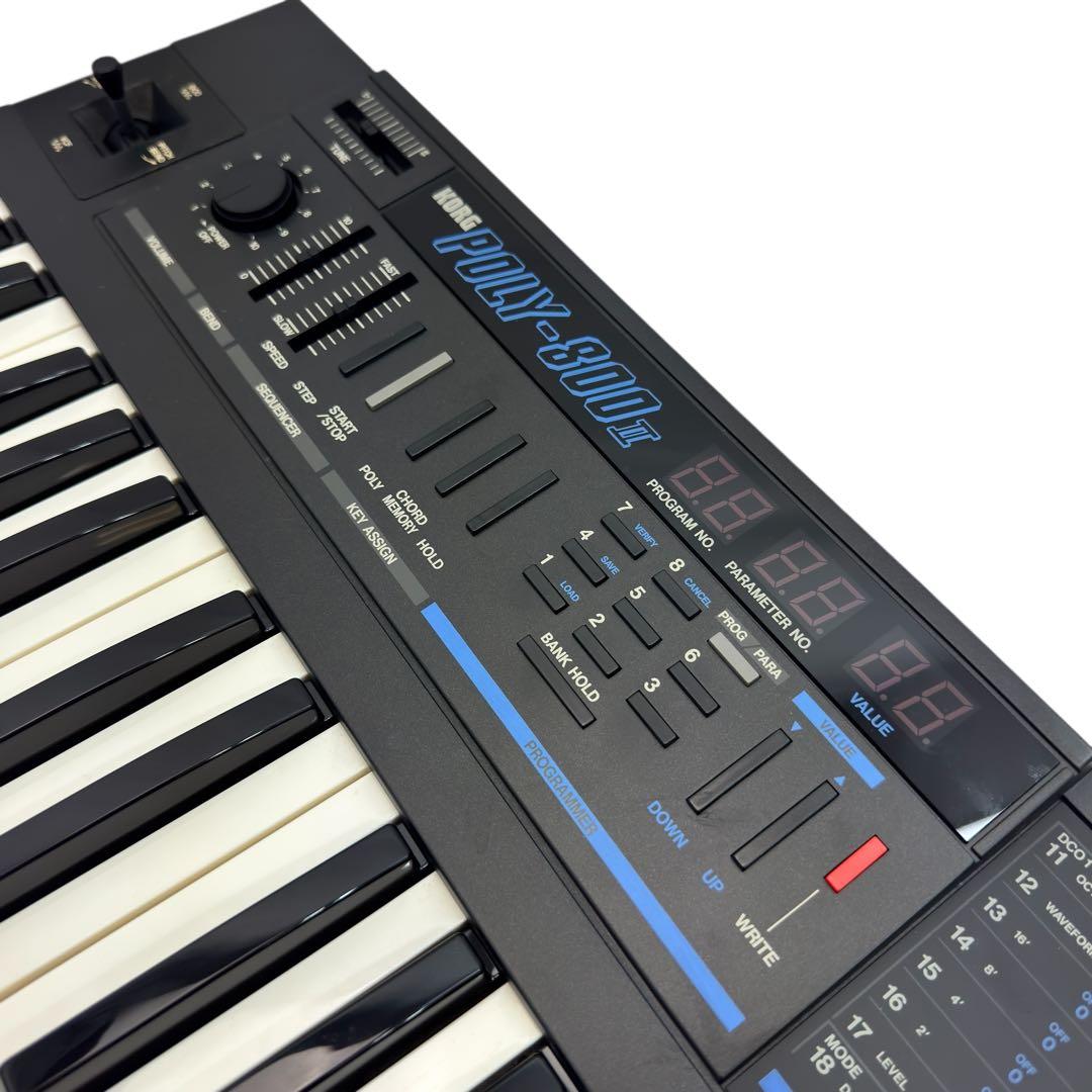 KORG Poly-800Ⅱ デジタルアナログシンセサイザー 49鍵 現状品 - メルカリ