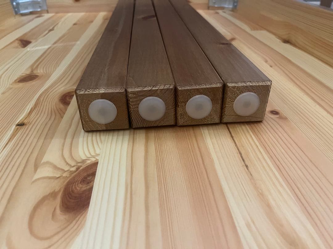 【引取り限定】IKEA ヨックモック　テーブル&チェア4脚セット