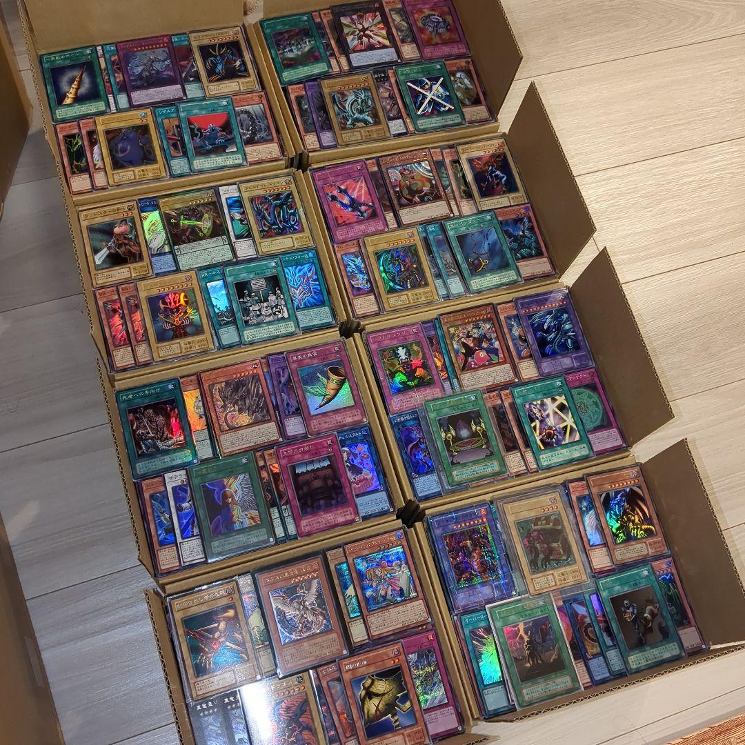 SS遊戯王ダンボール8箱分まとめ売り引退品