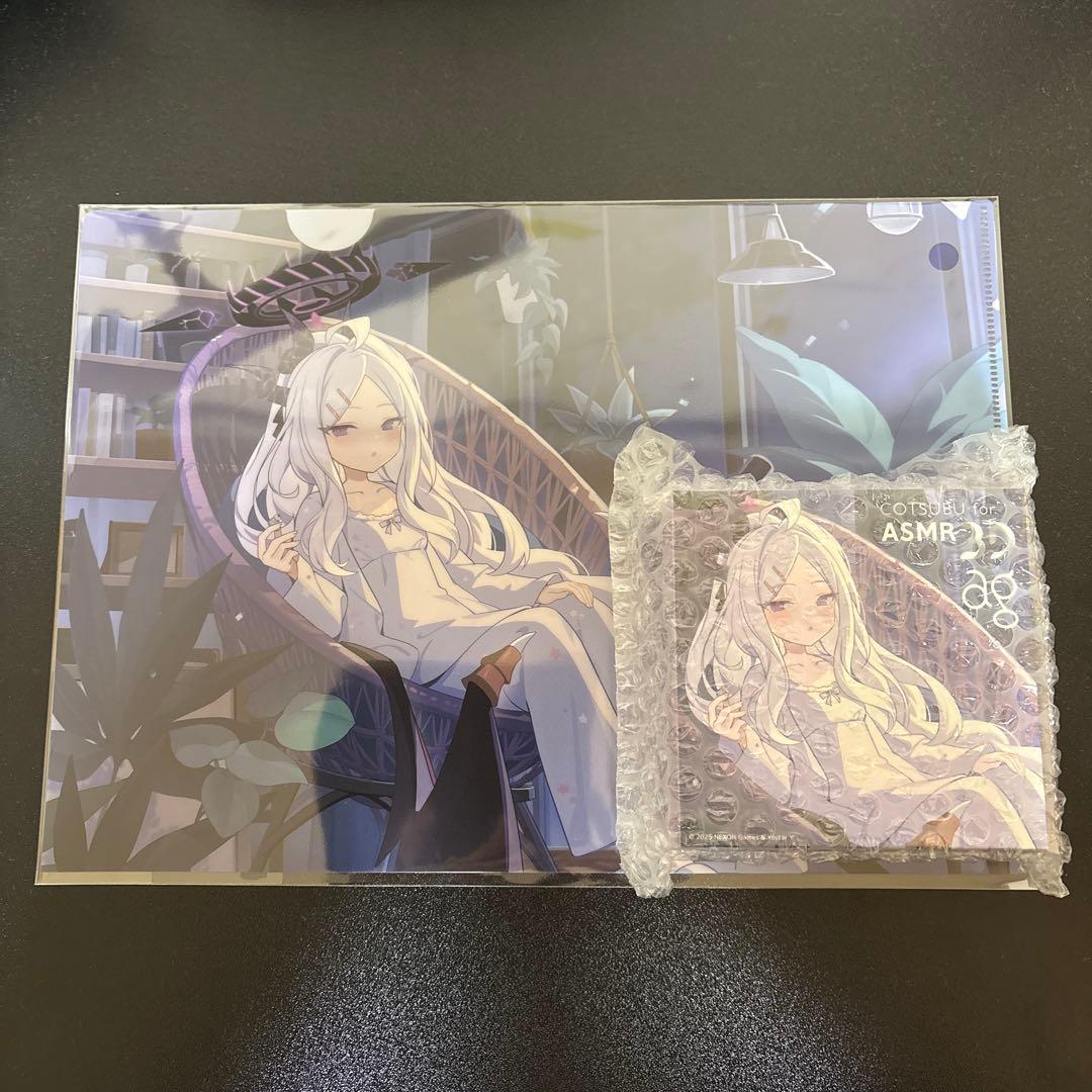 COTSUBU for ASMR ヒナ クリアファイル アクリルプレートセット