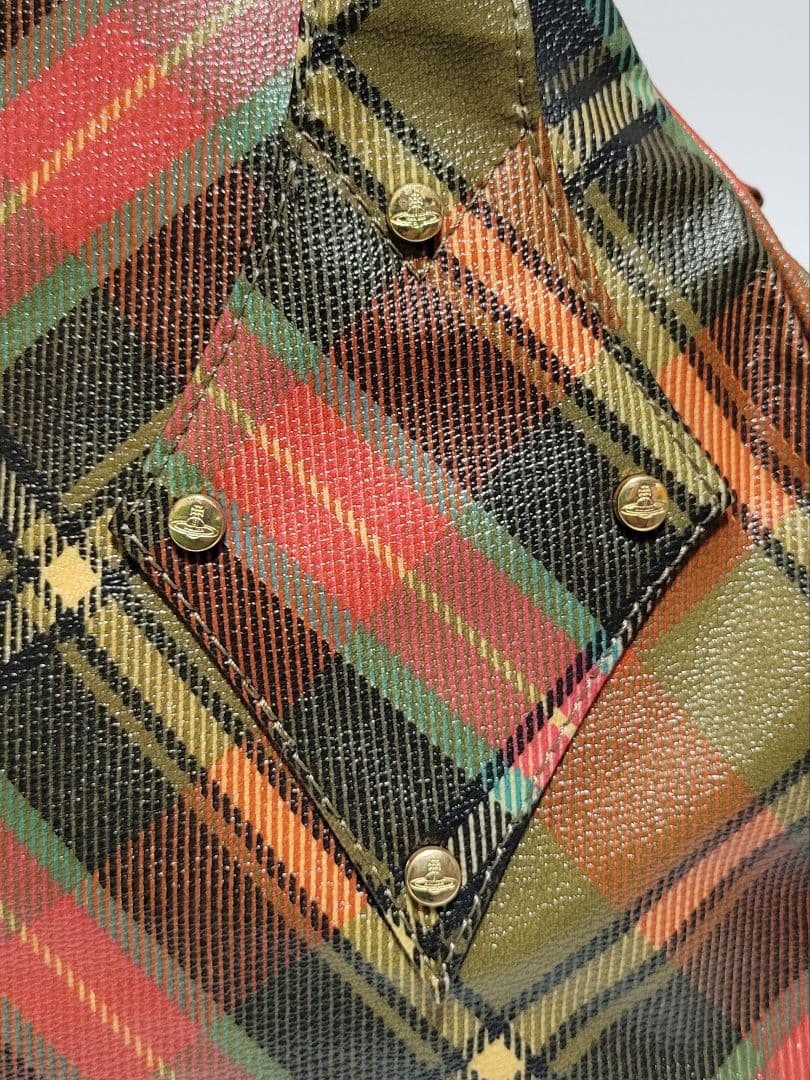 O*O様 ☆美品☆Vivienne Westwood タータンチェック柄 ハンド