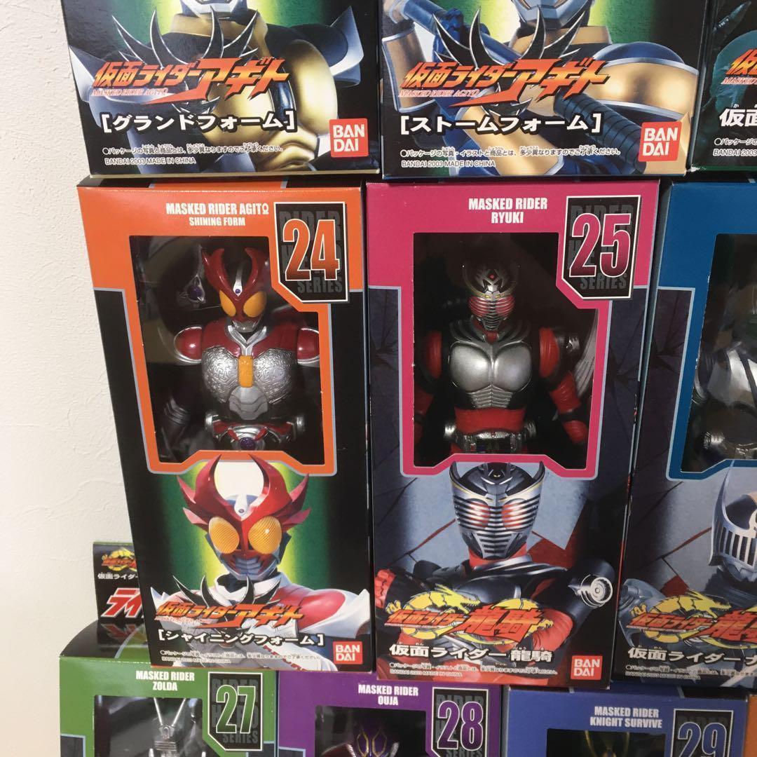 仮面ライダーアギト＆龍騎（×13箱セット）ソフビ ライダーヒーロー