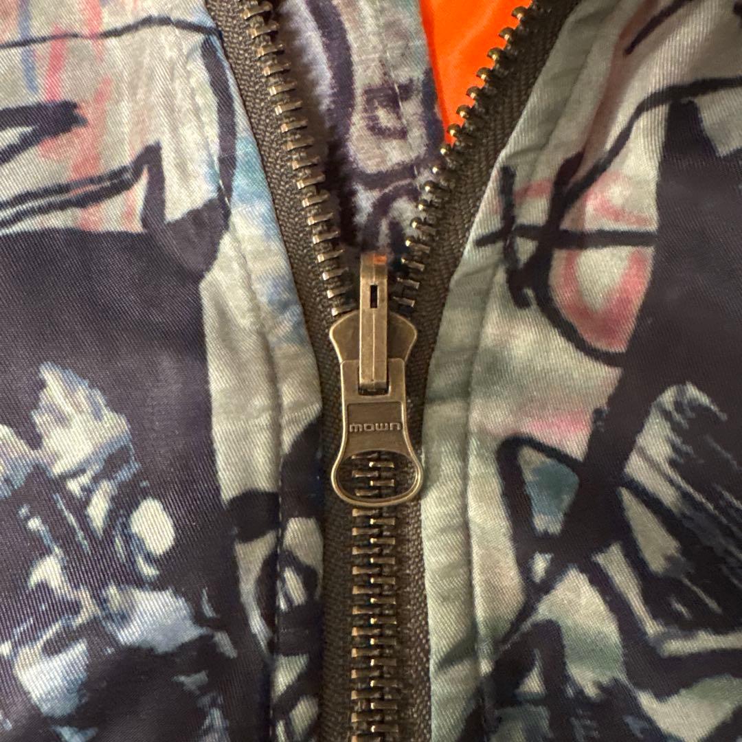 ジャケット・アウター mowalola graffiti bomber jacket