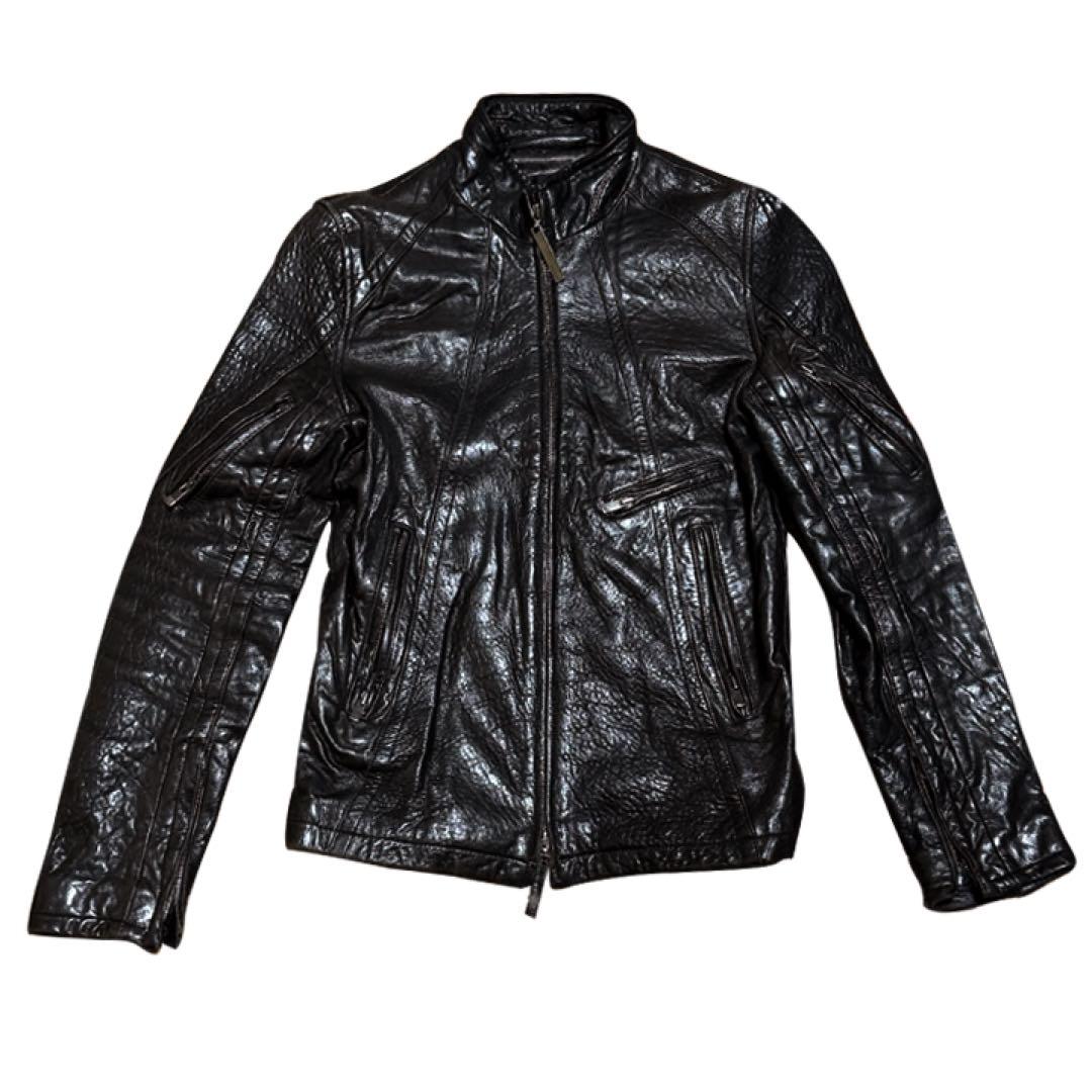 SCHLUSSELシュリセル レザージャケット Y2K archive お兄系 ほぼ新品