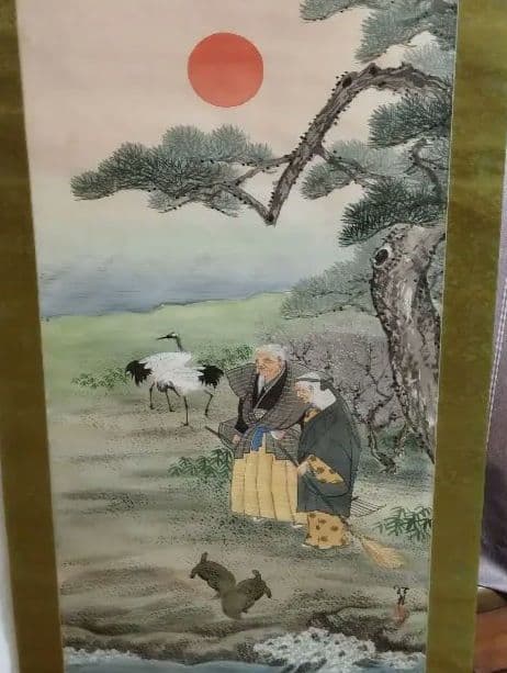 点描 抽象画 手書き肉筆