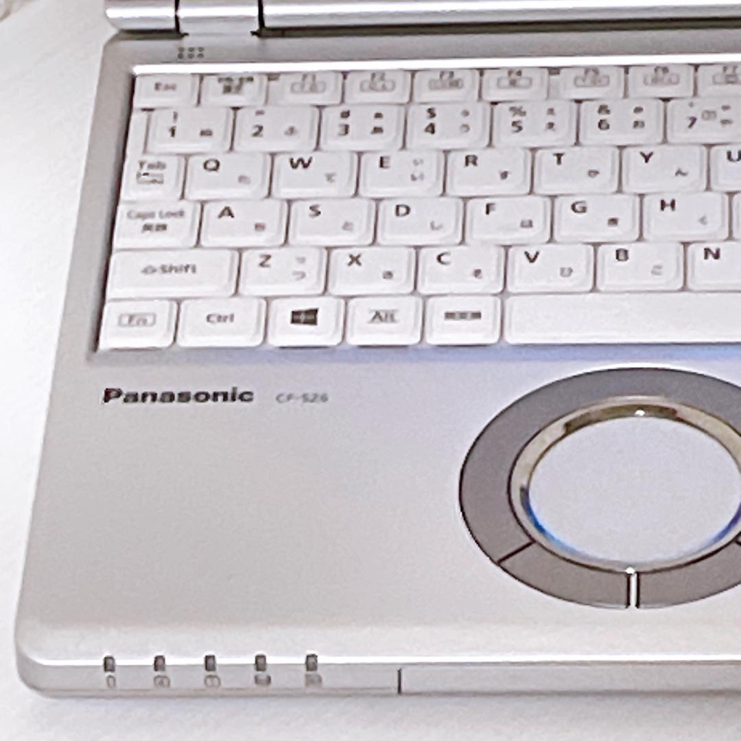 レッツノートパソコン軽量0.8kg SSD i5 8GB Panasonic