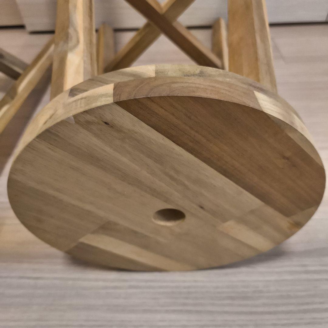 IKEA SKOGSTA ハイスツール　カウンターチェア　2脚セット