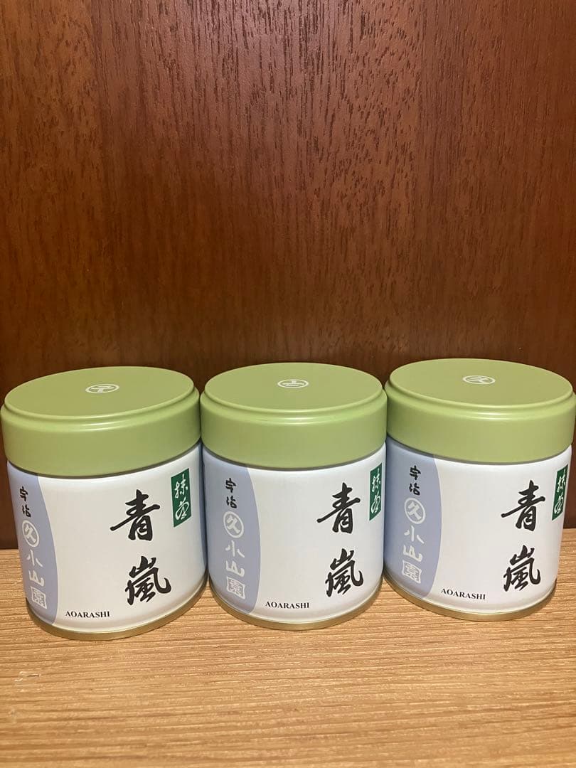青嵐 小山園 抹茶　3缶セット 丸久小山園 抹茶 青嵐 40g 3缶セット