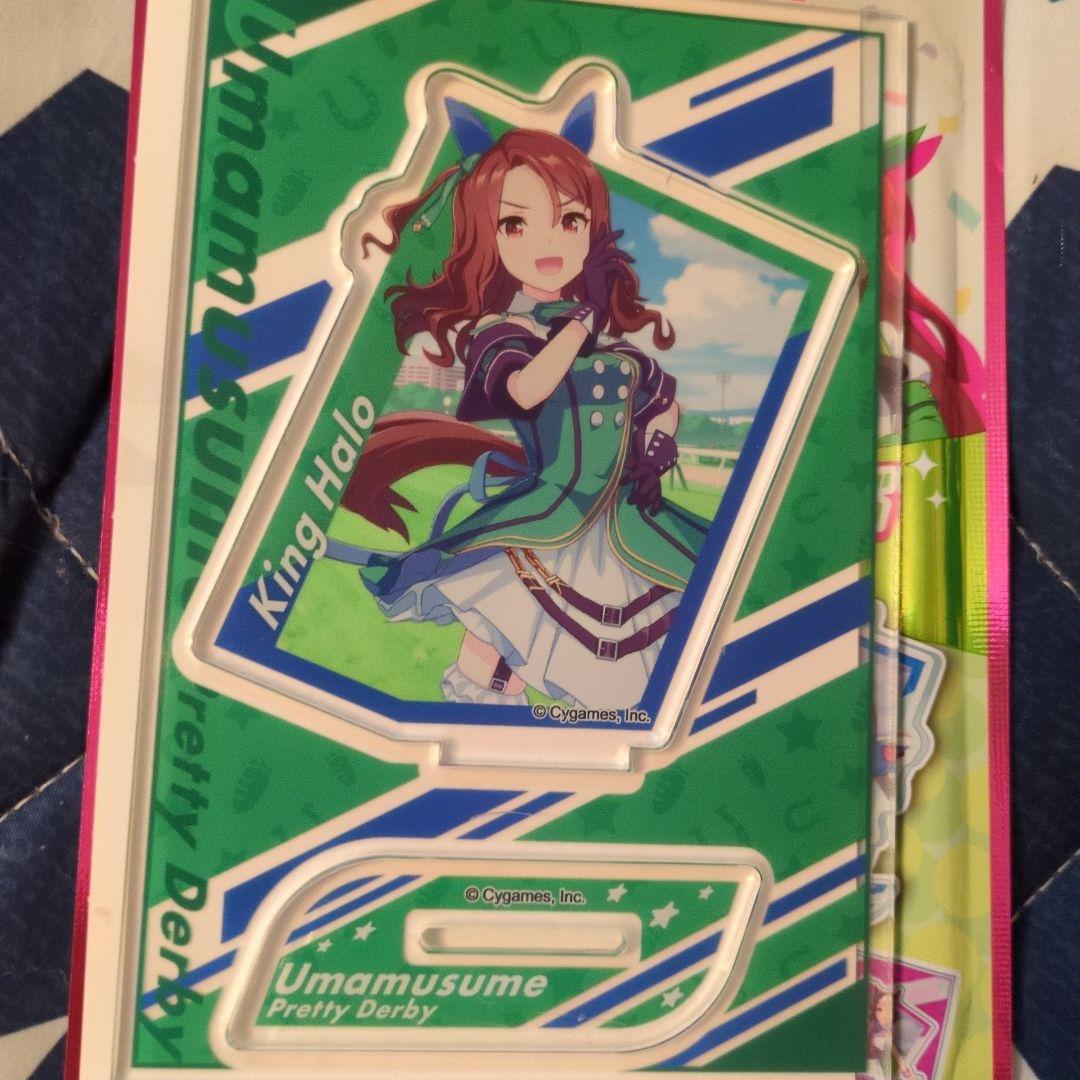 ウマ娘 ビッグアクリルスタンド キングヘイロー DAISO - メルカリ