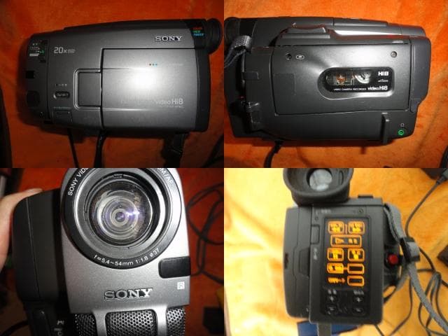 録・再・ダビングＯＫ◆SONY　Hi８ TRV９０　動作良好