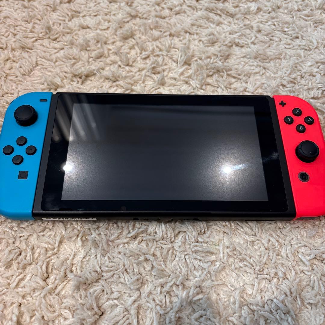 美品★Nintendo Switch 本体 ネオンブルー/ネオンオレンジ
