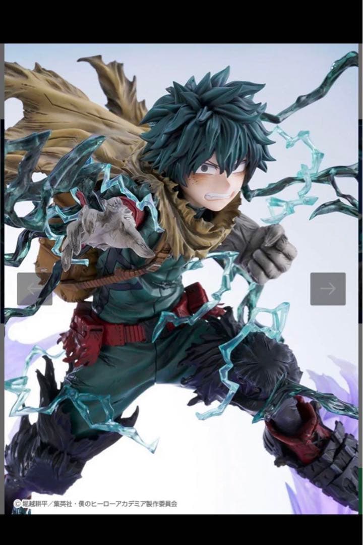 ヒロアカ フィギュア コトブキヤ ARTFX J 緑谷出久 黒デク Ver.
