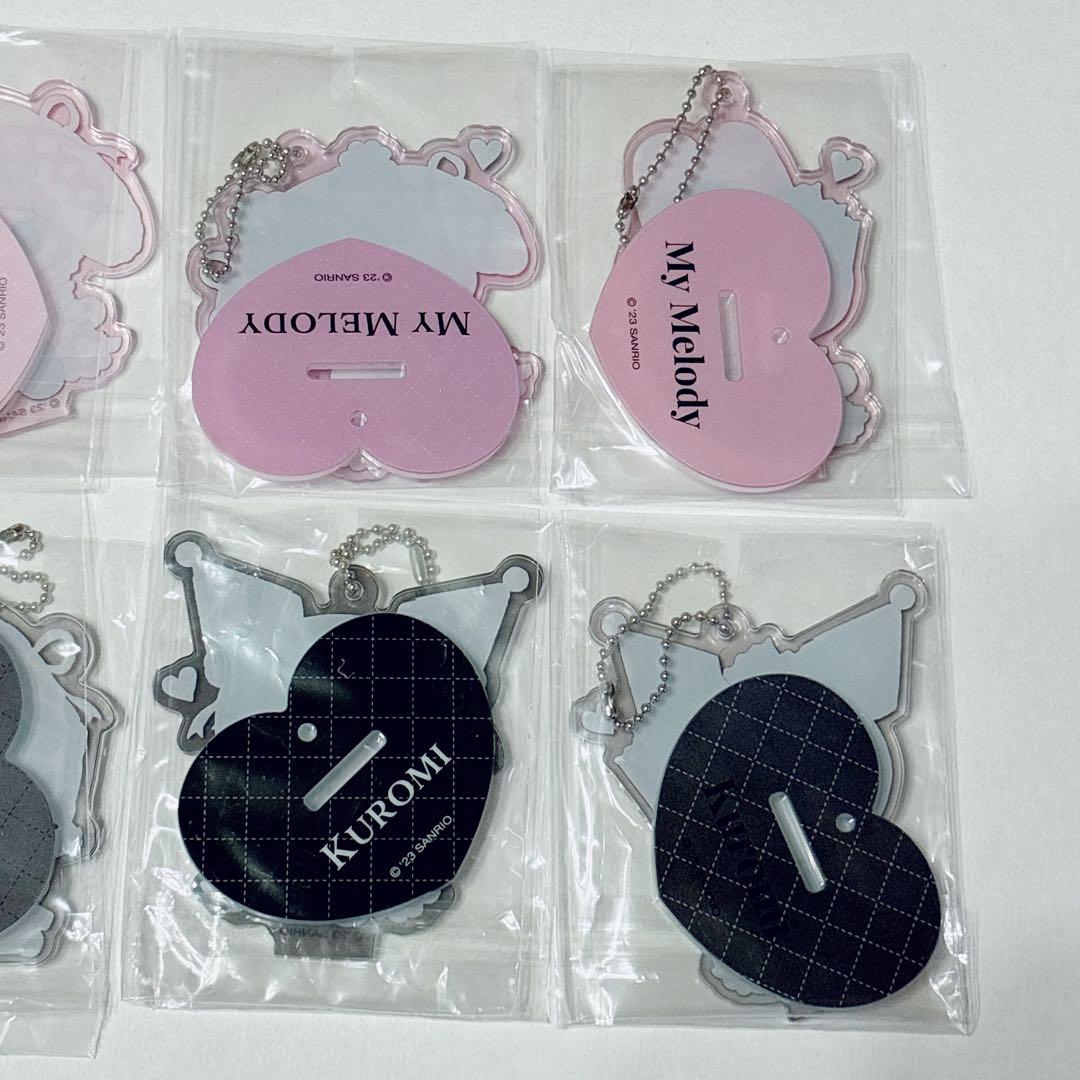 ♡月夜 秘密 真夜中 メロクロ マイメロ クロミ シークレット アクリルスタンド