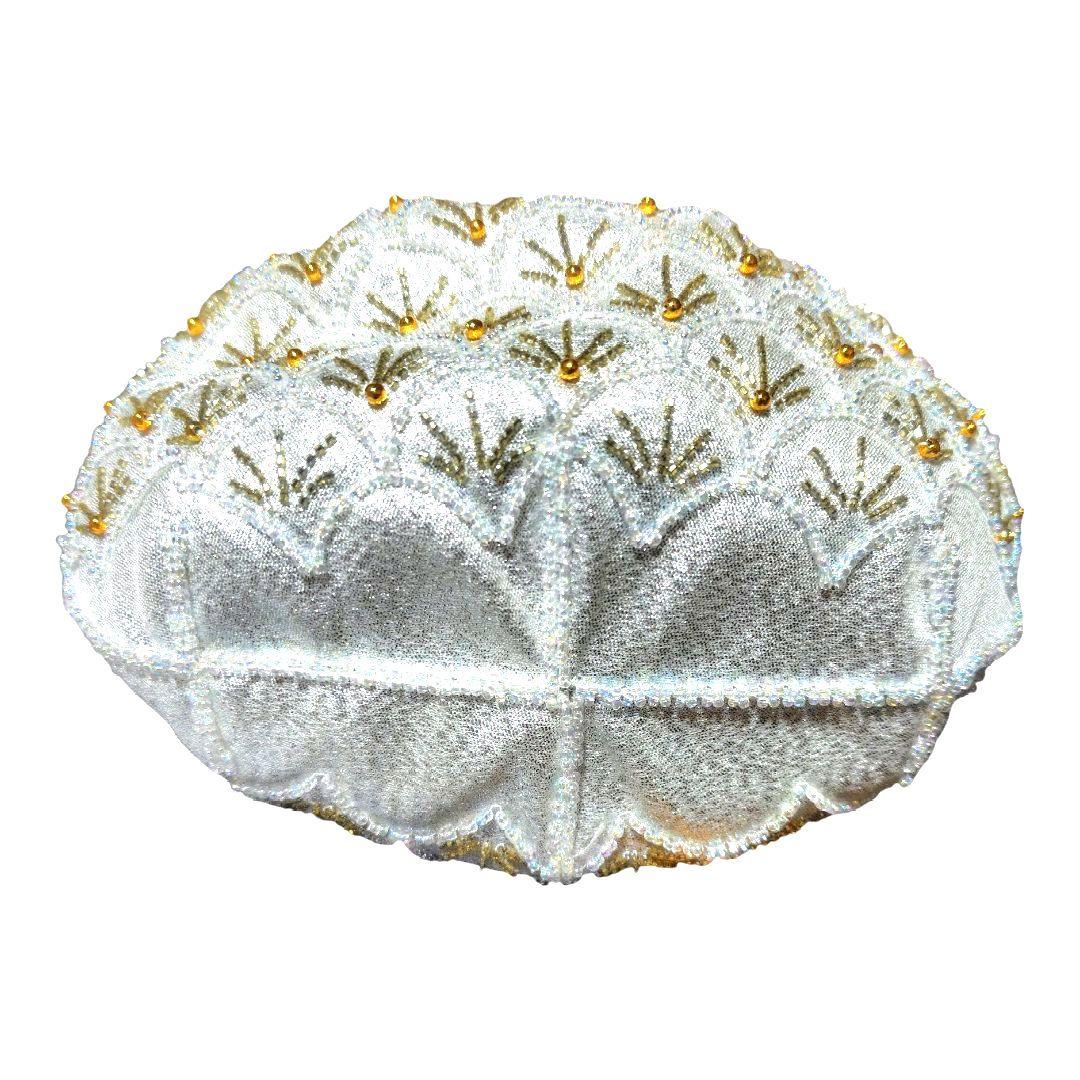 ♥総ビーズバッグ　パーティーバッグ　和装　洋装　ゴールド　シルバー　ラメ