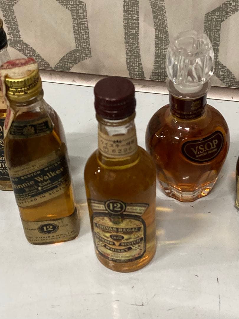 古酒 希少 ミニチュアボトル おまとめ クラウンロイヤル ウィスキー 計