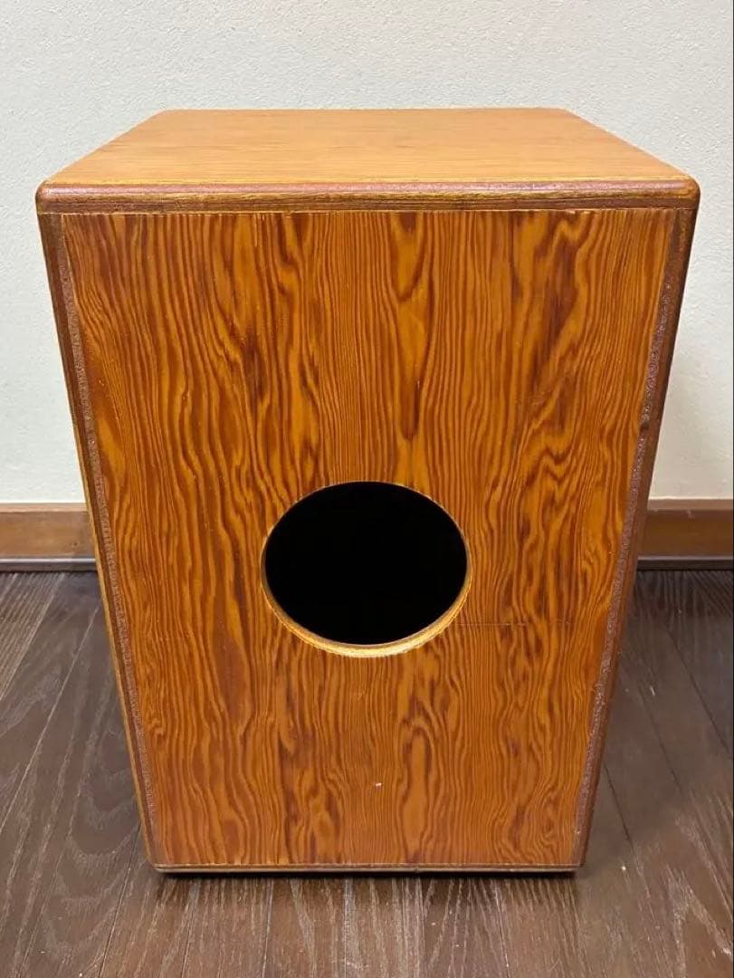 レア！2000年頃のカホン☆濱崎商会☆ハンドメイドの銘品です☆良好